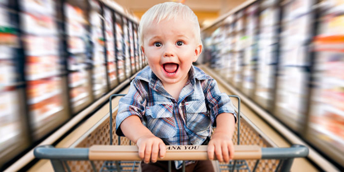 Шопинг как развивающее занятие — а вы ходите с детьми по магазинам?