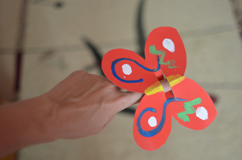 день 1 ТН "Насекомые"  -  бабочка