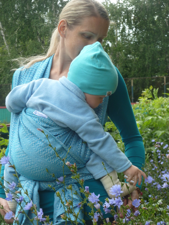 Heartiness arrakis turquoise, хлопок/шёлк