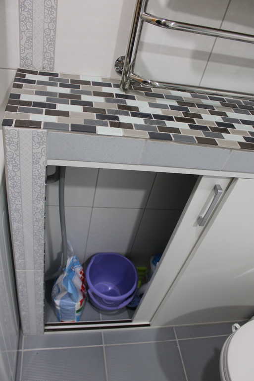 Ремонт ванной комнаты на 9 мес. беременности.