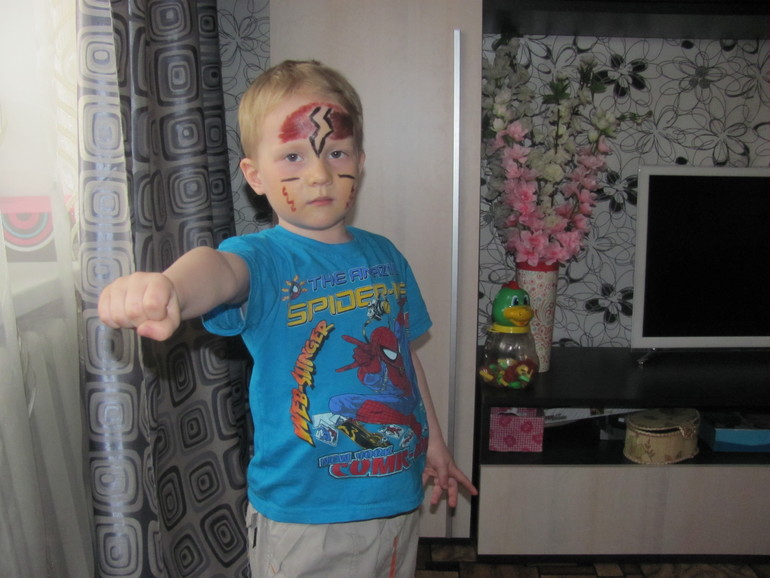 Рисуем на лице!