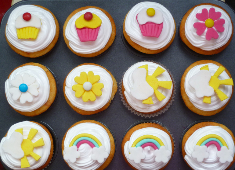 Капкейки разные