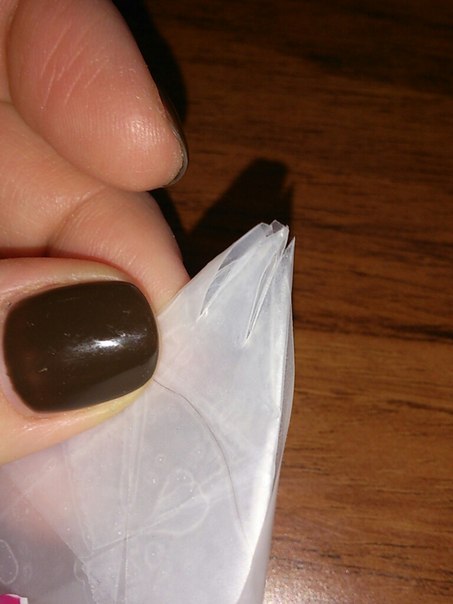 Мои первые капы и небольшой МК для тех девчат, у кого нет насадки для крема