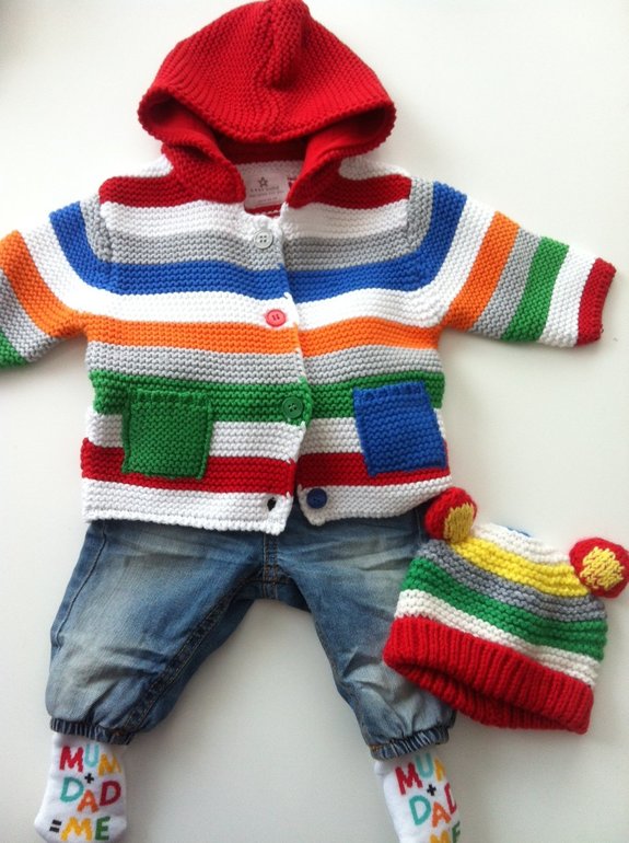 Хвастушки от Варюшки или наши самые первые вещички..:)