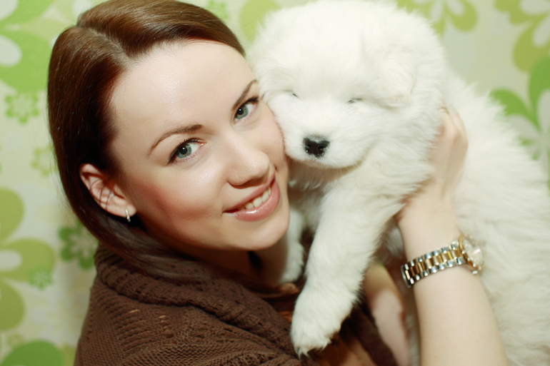 Долгожданные фото с щенками