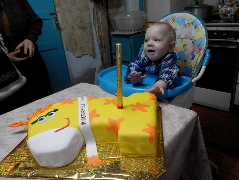 Вот и Костеньке годик отметили!!!