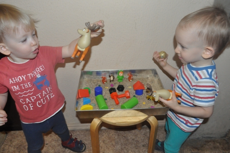 Мини песочница.