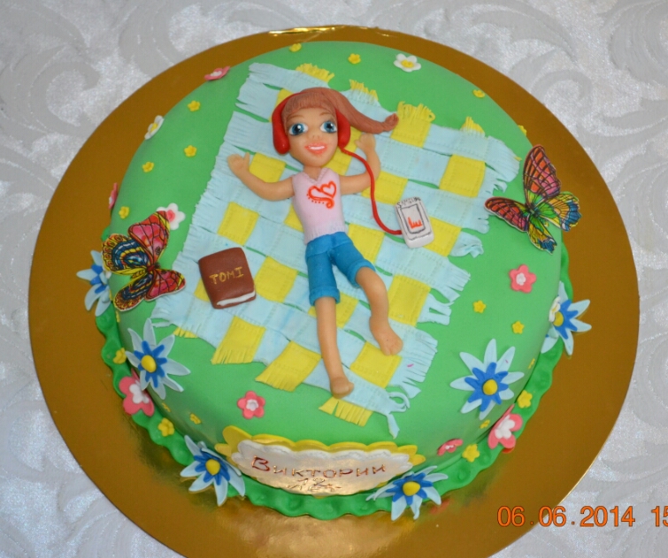 Немного детских тортиков.