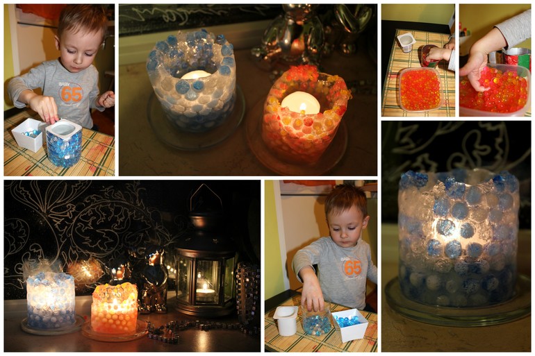 День 28. Ледяной подсвечник.