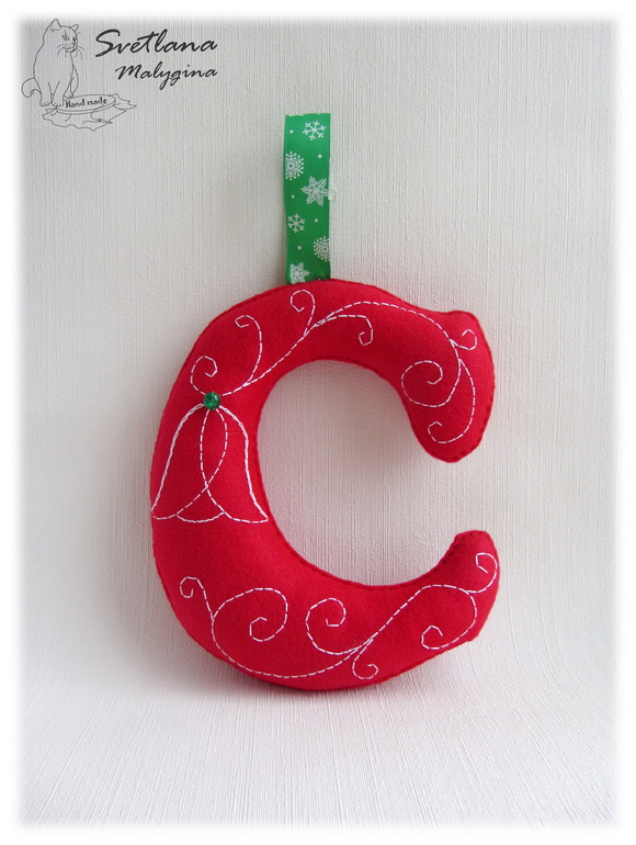 Имя из фетра Имя из фетра