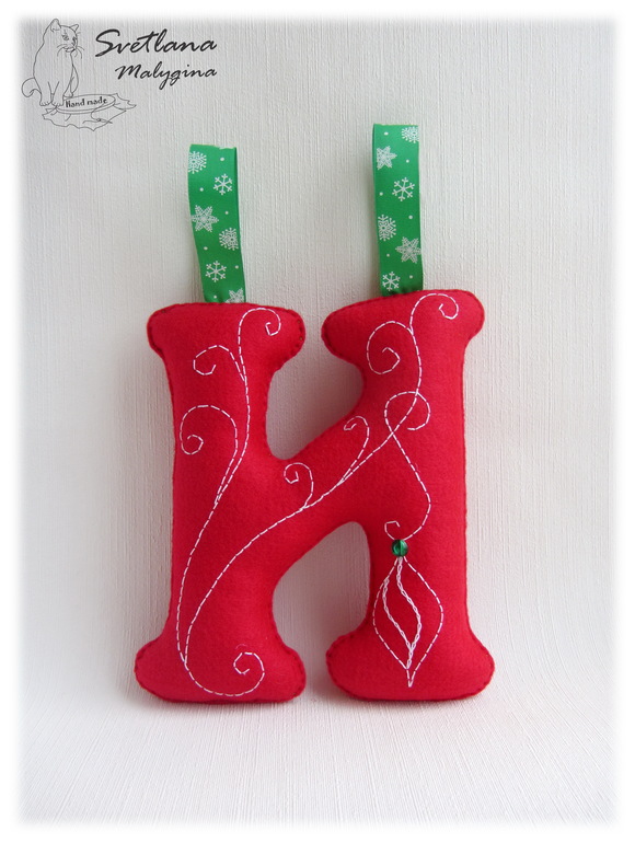 Имя из фетра Имя из фетра