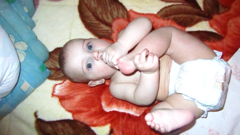 Почти 7 месяцев Дмитрию.