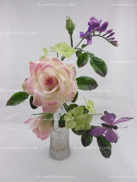 Мои цветы с курсов Ульяны Коцаба