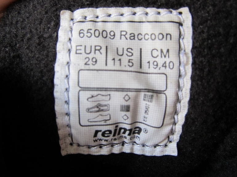 Новые сапожки Reima, р-р 29 (19,0 см) - 2000 рублей. м. Белорусская