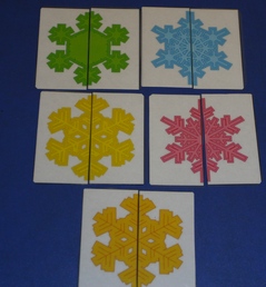 Задания к тематическому занятию "Снежинка"