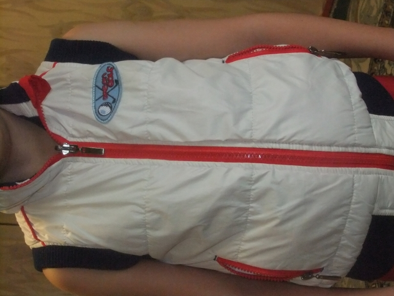 Жилет двухсторонний на мальчика