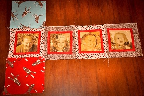 Кубик с фотографиями родных для самых маленьких!