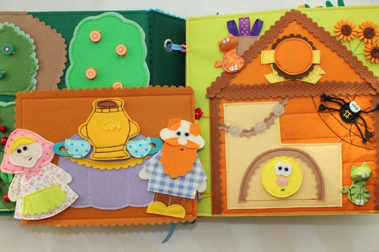 Развивающая книжка.