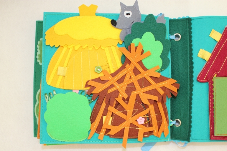 Развивающая книжка.