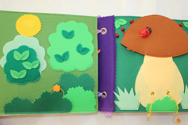 Развивающая книжка.