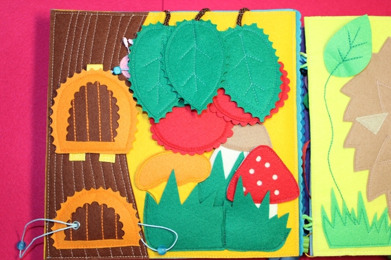 Развивающая книжка.