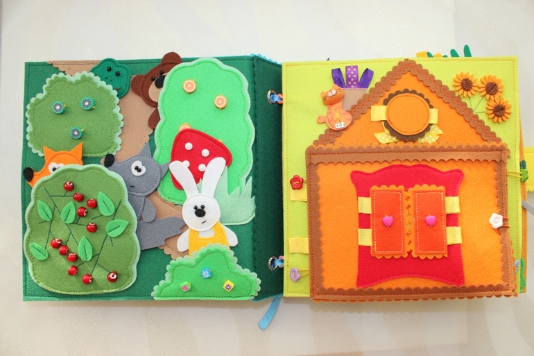 Развивающая книжка.