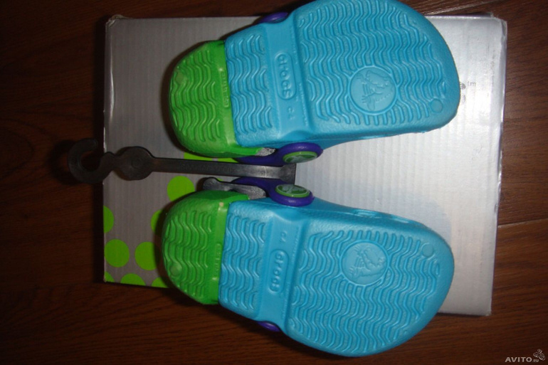 Шлепки crocs 20-21 новые 300 руб