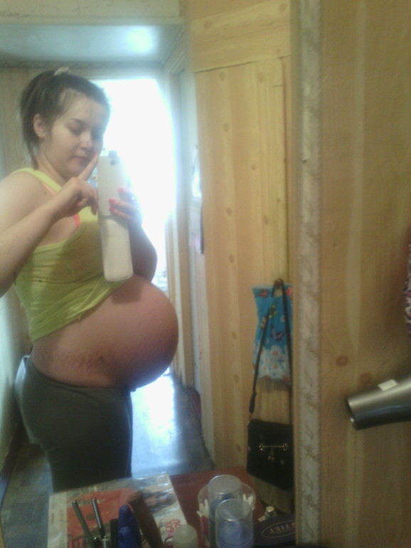 Прелести третьего триместра:)