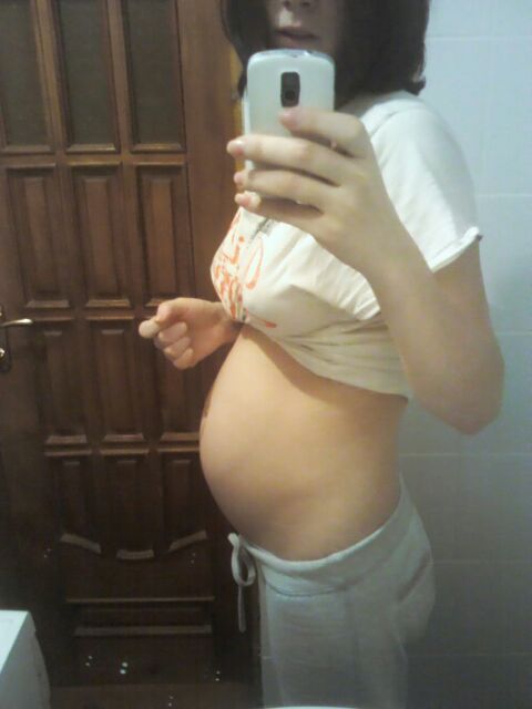 26 неделек и фото пузика))