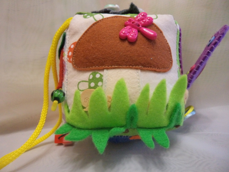 Развивающий мини-кубик для деток №1