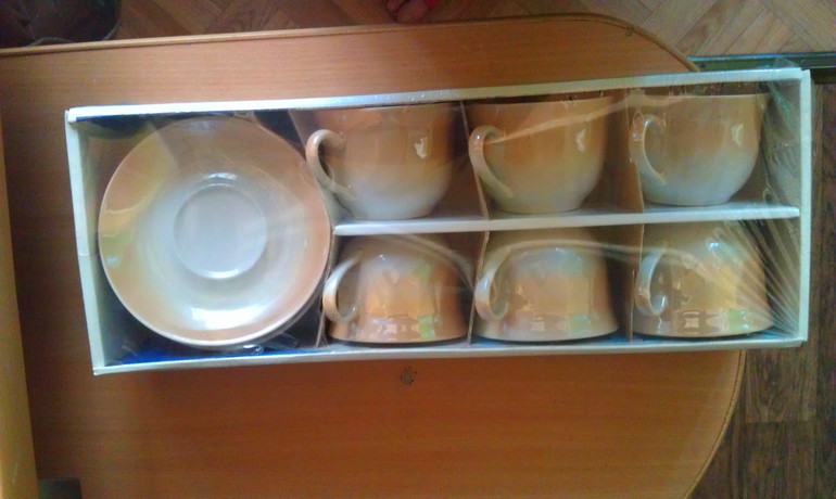 комбайн TEFAL и чайный сервиз (Марьино)