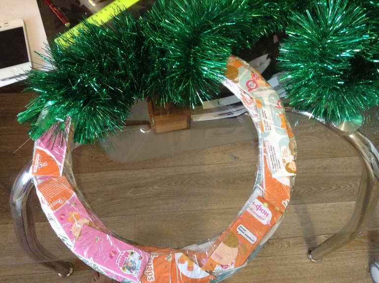 Новогодний веночек