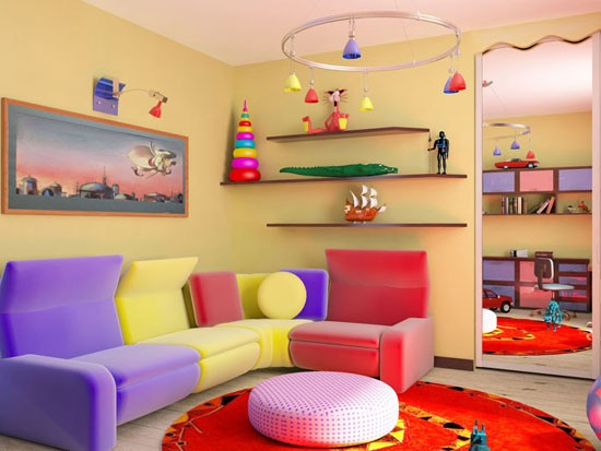 Дизайн детской для девочки