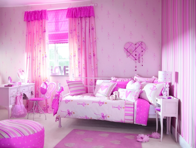 Дизайн детской для девочки