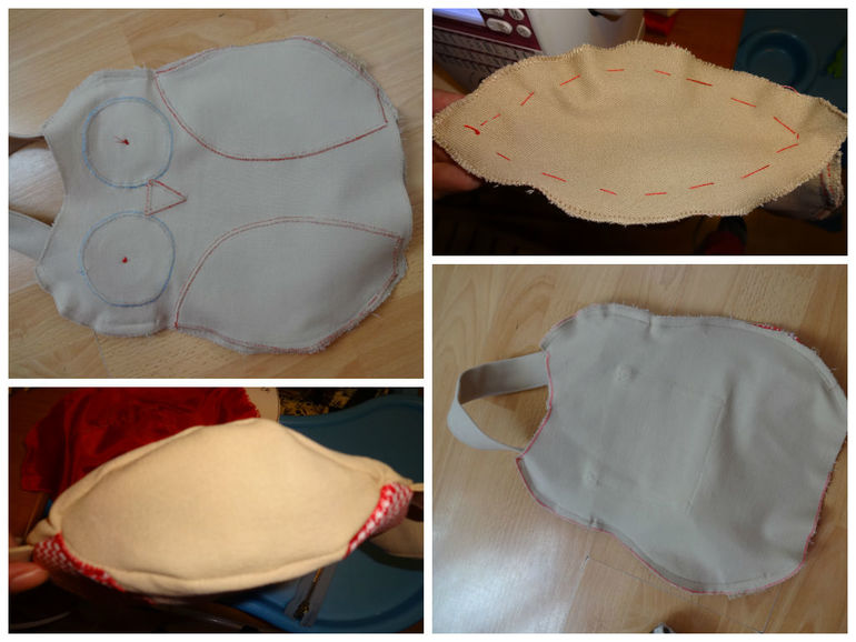 Сумка-сова, как я её шью. МК