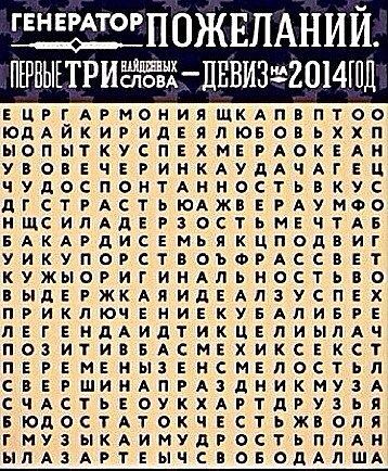 Генератор пожеланий.