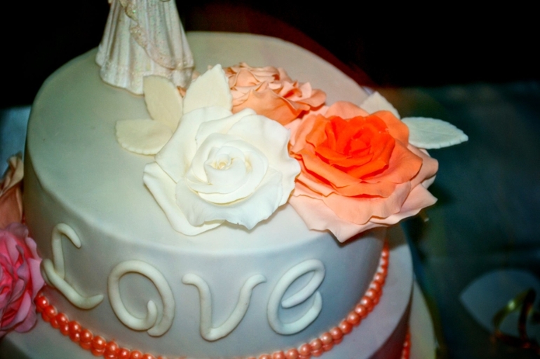 первый свадебный)))