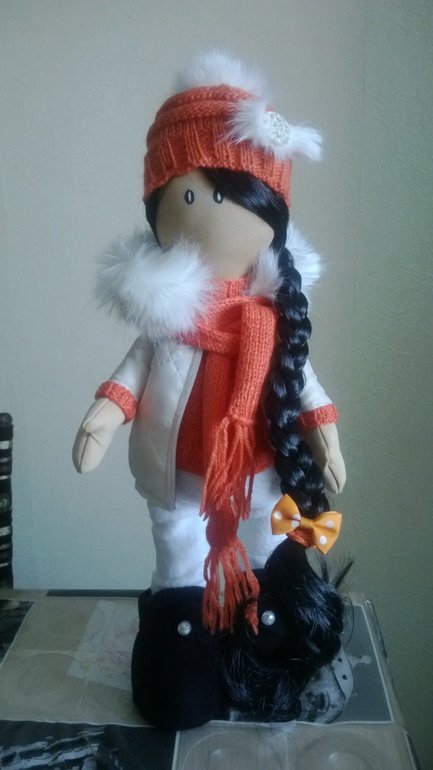 Моя куколка для племянницы, далеко от идеала, но я стараюсь.