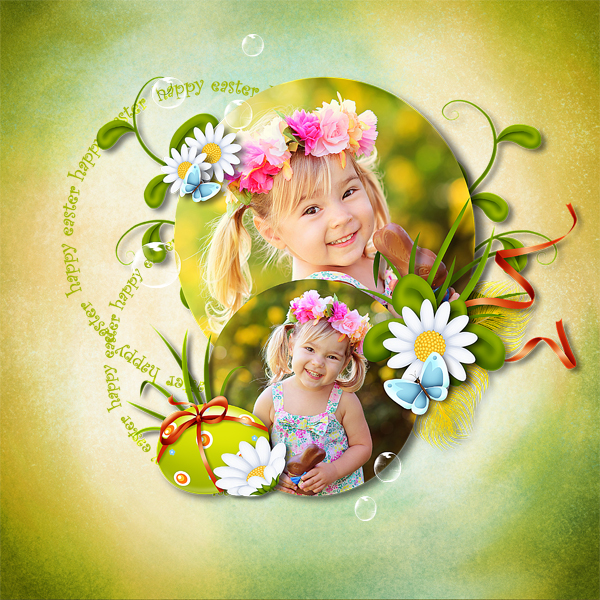 Happy Easter by Lissa Designs