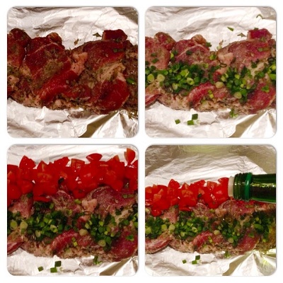 Свинина в конверте.