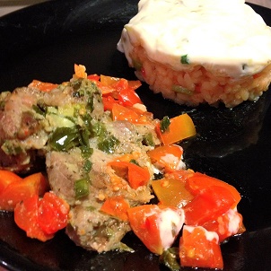 Свинина в конверте.