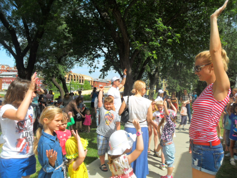 Праздник детей в Музеоне))))))