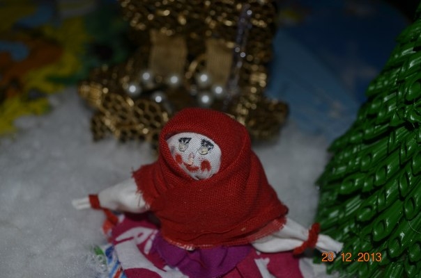 Хвастик. Новогодняя подделка в детский сад.