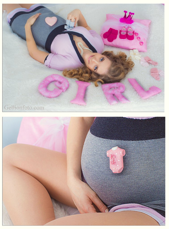 Еще фото с нашим пузиком!