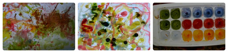 Художка. Рисование льдом.