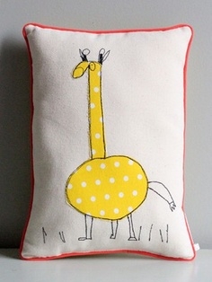 Подушки с рисунками вашего ребенка