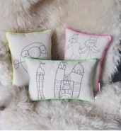 Подушки с рисунками ваших деток и не только...