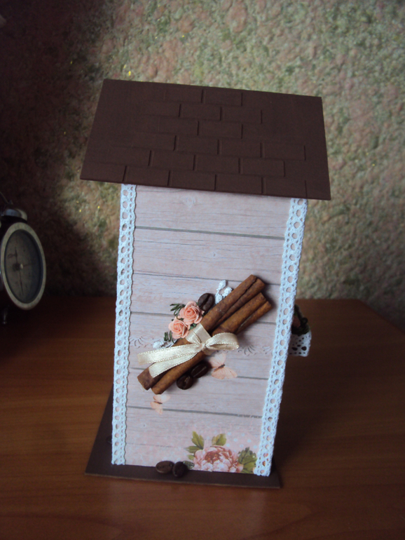 Домик для чайных пакетиков))