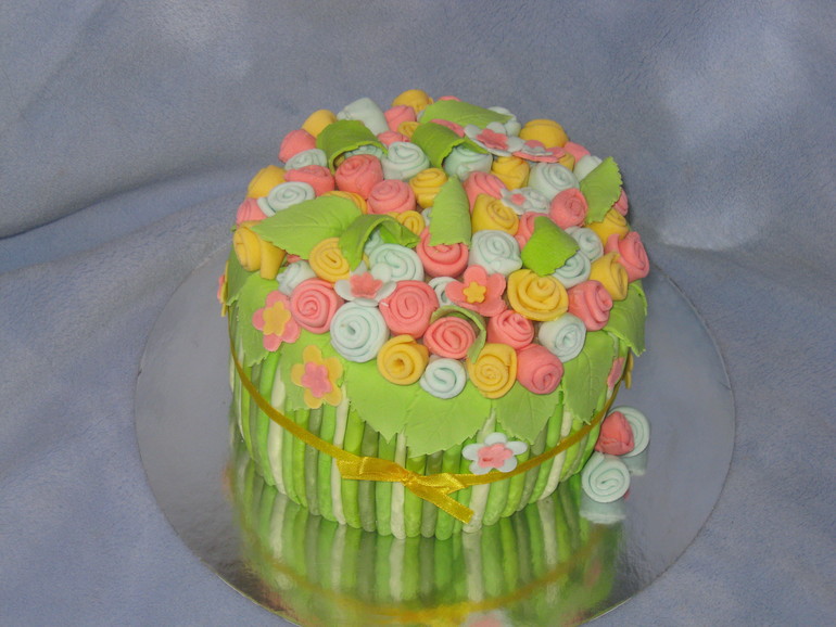 Весенний тортик.