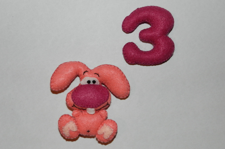 Алфавит из фетра с животными!